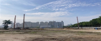 湛江舊大03地塊基坑支護工程2022.4.25-5.1施工剪影