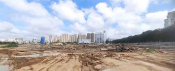 湛江舊大03地塊基坑支護工程2022.5.23-5.29施工剪影