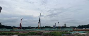 萬科紫薇苑學校項目基坑支護及樁基礎工程2022.6.13-6.19施工剪影