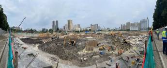 湛江舊大03地塊基坑支護工程2022.8.15-8.21施工剪影
