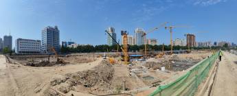 湛江舊大03地塊基坑支護(hù)工程2022.9.5-9.11施工剪影