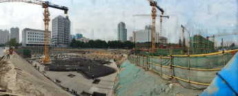 湛江舊大03地塊基坑支護工程2022.10.17-10.23施工剪影