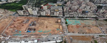 光明區軌道13號線車輛段片區02-07地塊基坑支護、樁基礎工程2023.6.5-6.11施工剪影