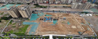 光明區軌道13號線車輛段片區02-11地塊樁基及支護工程2023.6.19-6.25施工剪影