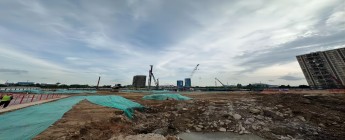 光明區軌道13號線車輛段片區02-11地塊樁基及支護工程2023.6.26-7.2施工剪影