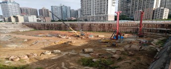 湖貝A1地塊樁基礎工程2023.6.26-7.2施工剪影