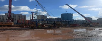 光明區軌道13號線車輛段片區02-07地塊樁基及支護工程2023.7.3-7.9施工剪影