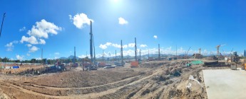 三亞海棠灣住宅項目一期土石方、基坑支護、樁基礎工程2023.7.3-7.9施工剪影