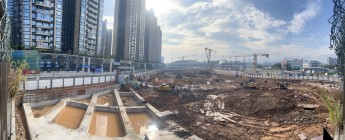 頤安都會中央（六期）基坑支護工程2023.7.10-7.16施工剪影