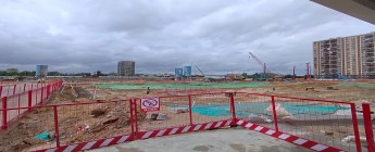 光明區軌道13號線車輛段片區02-11地塊樁基及支護工程2023.7.17-7.23施工剪影