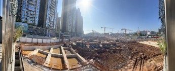 頤安都會(huì)中央（六期）基坑支護(hù)工程2023.7.31-8.6施工剪影