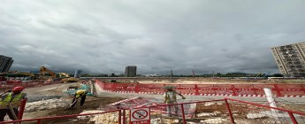 光明區軌道13號線車輛段片區02-11地塊樁基及支護工程2023.8.7-8.13施工剪影