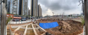 頤安都會中央（六期）基坑支護工程2023.8.14-8.20施工剪影