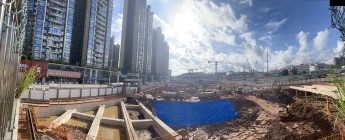 頤安都會中央（六期）基坑支護工程2023.8.21-8.27施工剪影
