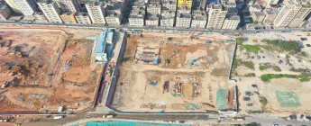光明區軌道13號線車輛段片區02-08地塊樁基及支護工程2023.11.6-11.12施工剪影