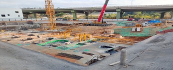 寶龍長租公寓基坑支護及樁基礎工程2024.2.26-3.3施工剪影