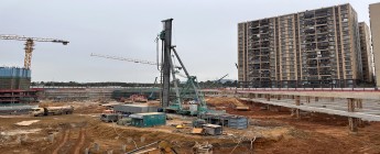光明區軌道13號線車輛段片區02-11地塊樁基及支護工程2024.2.26-3.3施工剪影
