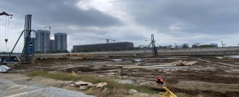 萬科廣州公司沙步復住項目2、3地塊樁基工程2024.3.18-3.24施工剪影