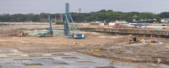 萬科廣州公司沙步復(fù)住項目2地塊、3地塊樁基工程2024.8.19-8.25施工剪影
