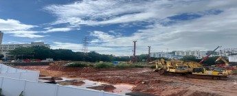 廣州萬科城市之光金融地塊樁基及基坑支護工程2024.9.16-9.22施工剪影