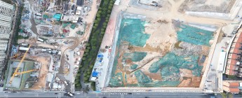 華潤東莞火煉樹項目一期D11、D06地塊樁基及基坑支護工程2024.11.4-11.10施工剪影