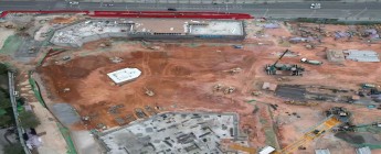 越秀地產白云區怡新路以南項目基坑支護、樁基礎工程2024.11.4-11.10施工剪影