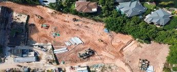 越秀地產里仁洞村F1-1地塊基坑、樁基礎工程2024.11.24-12.1施工剪影