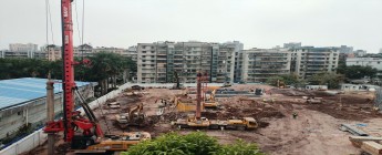 越秀海珠區(qū) AH020216 地塊項(xiàng)目2025.2.12-2.18施工剪影