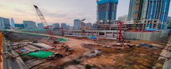羅湖湖貝A2地塊樁基礎工程2025.2.18-2.24施工剪影