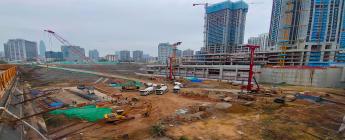羅湖湖貝A2地塊樁基礎工程2025.2.24-3.2施工剪影