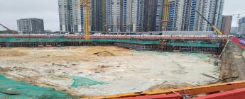 華潤光明潤宏城二期02-12地塊樁基支護(hù)工程2025.3.3-3.9施工剪影